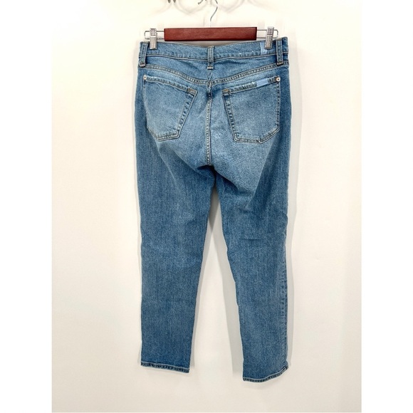 7 FOR ALL MANKIND Woman's Josefina Hidden Button Fly Denim Jeans Size 28 - Picture 2 of 14